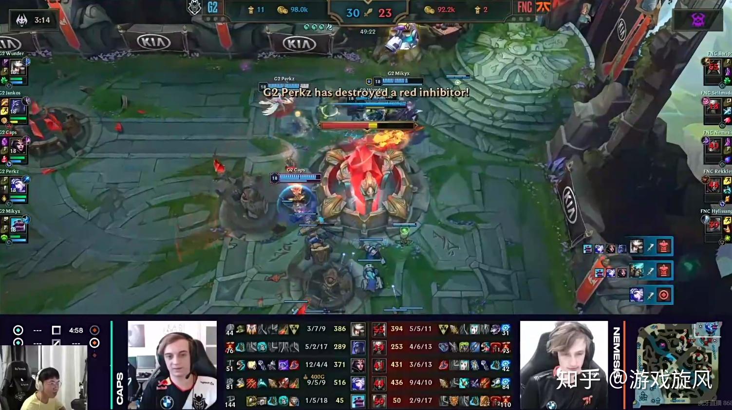 世俱杯参赛资格-FNC轻取NS，Jankos关键团战开团秒人顶尖较量四强赛，技惊四座