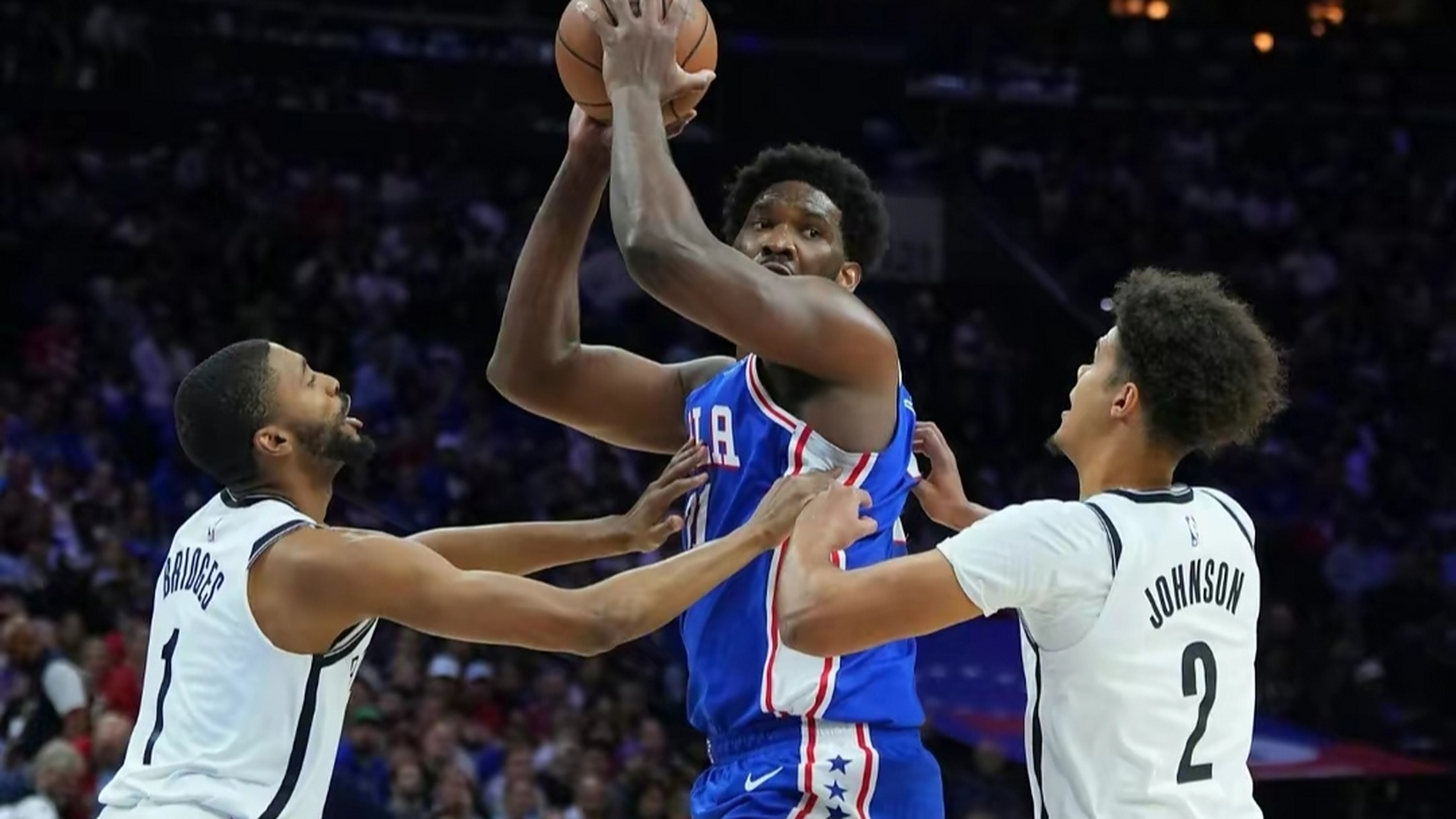 76人再胜篮网，取得四连胜